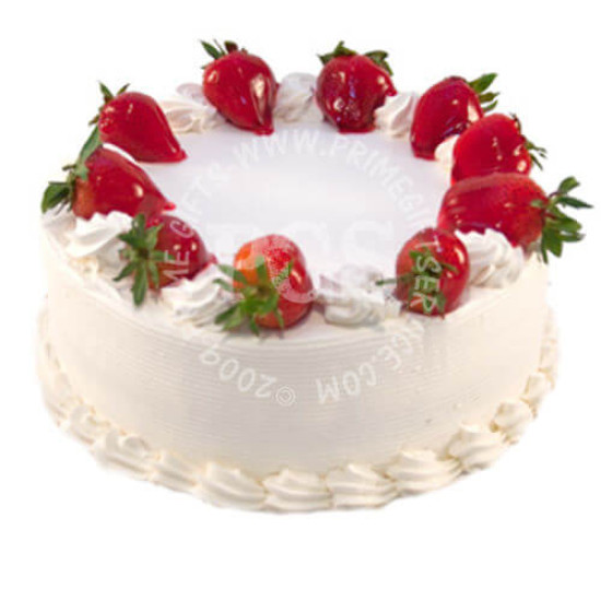 Pc Hotel Fresh Strawberry Cake - 2Lbs Pc Hotel Fresh Strawberry Cake - 2Lbs