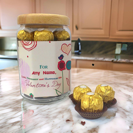 Love and Friendship Personalised Jar Love and Friendship Personalised Jar