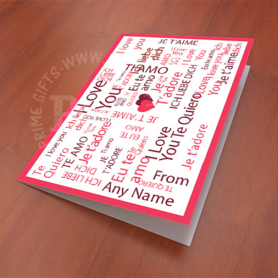 Valentine Greeting Card Valentine Greeting Card
