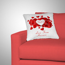 Red Heart  Valentine Cushion