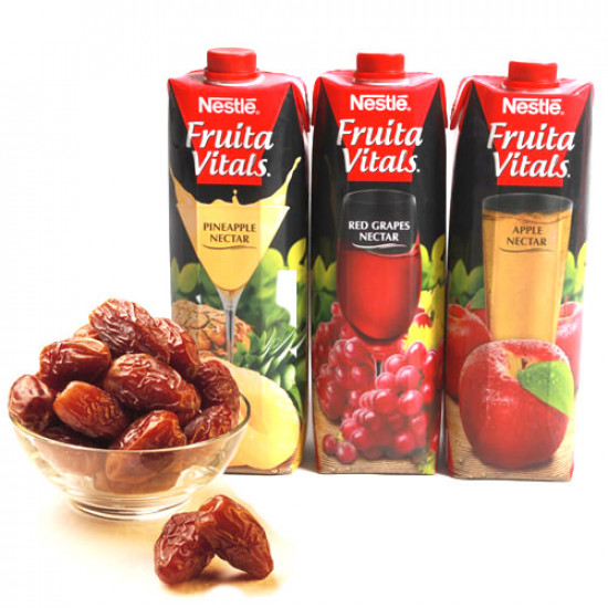 6 Litre Nestle Juice with Ajwa Dates