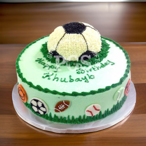 Armeen Bakers Sports Man Spirit Cake - 5Lbs Armeen Bakers Sports Man Spirit Cake - 5Lbs