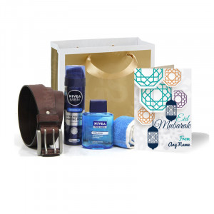 Hamper with Eid Card Hamper with Eid Card