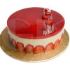 2lbs Strawberry Fraisier Cake Hobnob