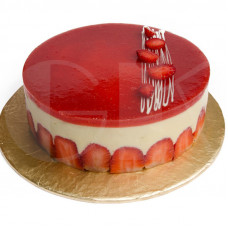 2lbs Strawberry Fraisier Cake Hobnob