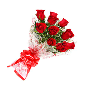 One Dozen Red Roses Bouquet One Dozen Red Roses Bouquet