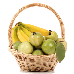 Guava and Banana Basket Gift Guava and Banana Basket Gift
