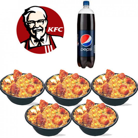 KFC Rice n Spice for 5 Persons