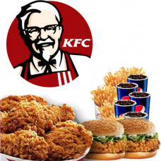 KFC Zinger Burger Family Meal Deal