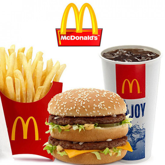 McDonalds Meal Deal for 2 Persons