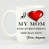 I Love My Mom Mug